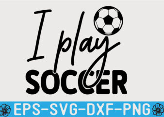 Soccer SVG T shirt Design Template