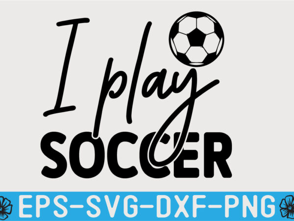 Soccer svg t shirt design template