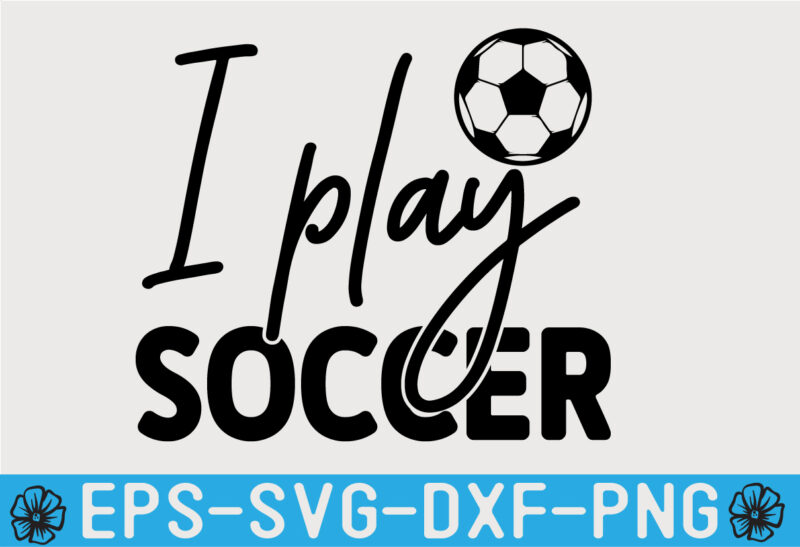 Soccer SVG T shirt Design Template