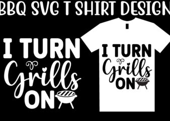 BBQ SVG T shirt Design Template