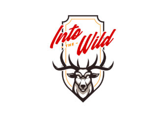 Into the Wild t shirt design for sale