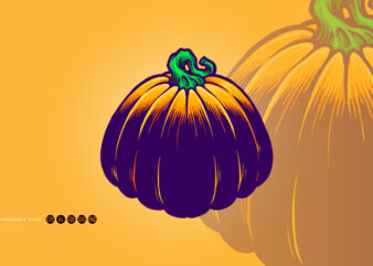 Jack O Lantern Pumpkins Illustrations
