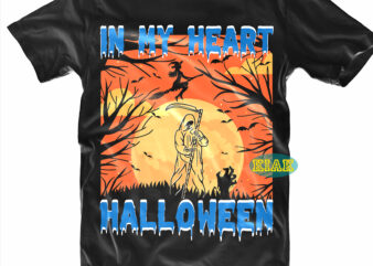 Devil In My Heart Halloween, Halloween Tshirt Design, Halloween, In My Heart Halloween, Devil vector illustration, Halloween Death, Pumpkin scary Svg, Halloween Party Svg, Pumpkin horror Svg, Spooky, Scary Halloween