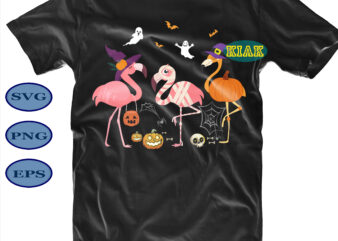 Halloween t shirt design, Spooky flamingo Svg, Funny Flamingo Svg, Flamingo Svg, Halloween Party Svg, Scary horror Halloween Svg, Spooky horror Svg, Halloween Svg, Halloween horror Svg, Witch scary Svg, Witch Svg, Pumpkin Svg, Trick or Treat Svg, Halloween Bundle