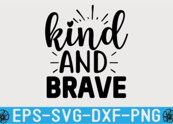 Kindness SVG T shirt Design Template