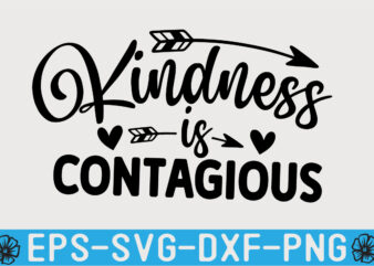 Kindness SVG T shirt Design Template