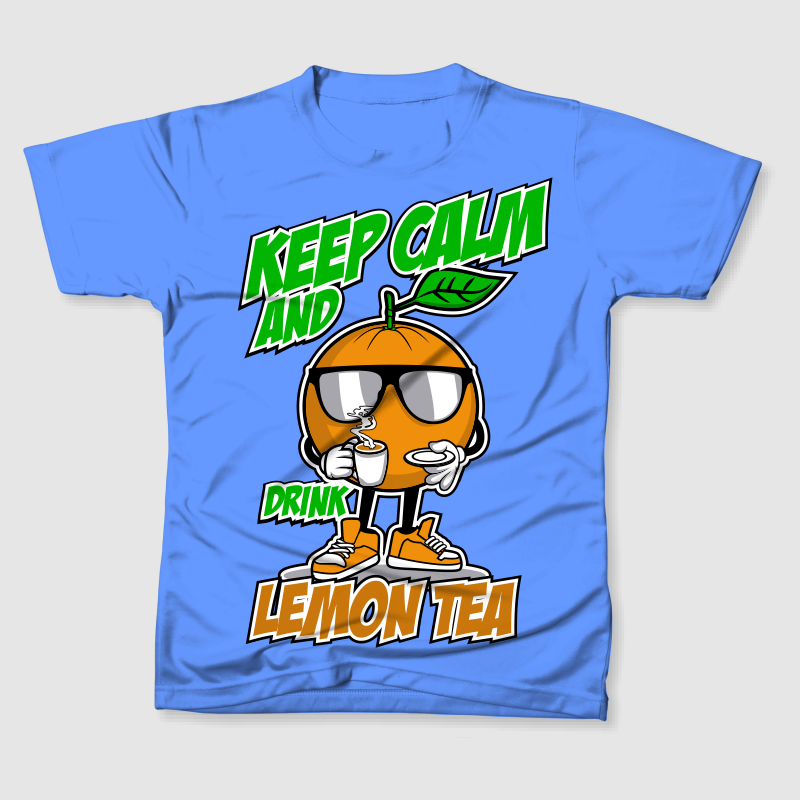 LEMON TEA CARTOON