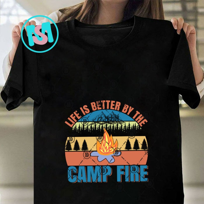 Camping Svg Bundle part 2, Camp Life Svg, Campfire Svg, Dxf Eps Png, Silhouette, Cricut, Cameo, Digital, Vacation Svg, Camping Shirt Design