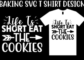 Baking SVG T shirt Design