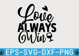 Love SVG T shirt Design Template