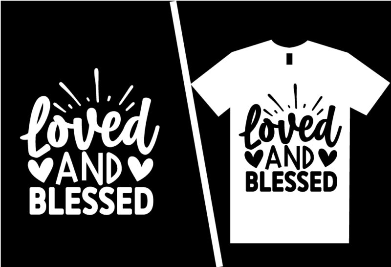 Love SVG T shirt Design Template