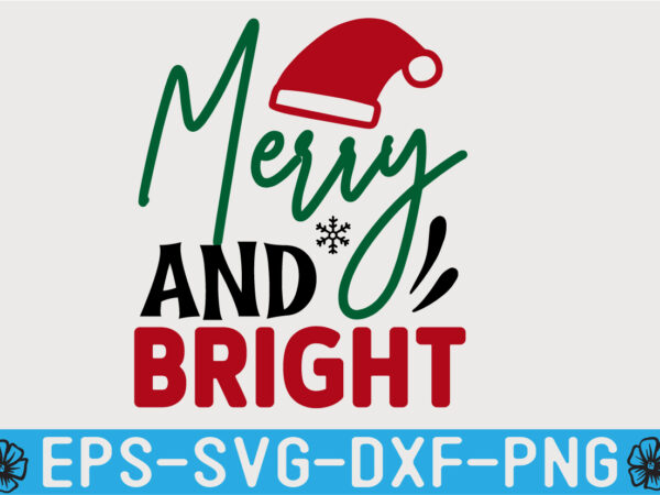 Christmas svg t shirt design template