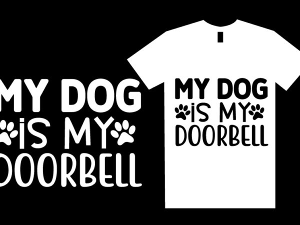 Dog svg t shirt design template