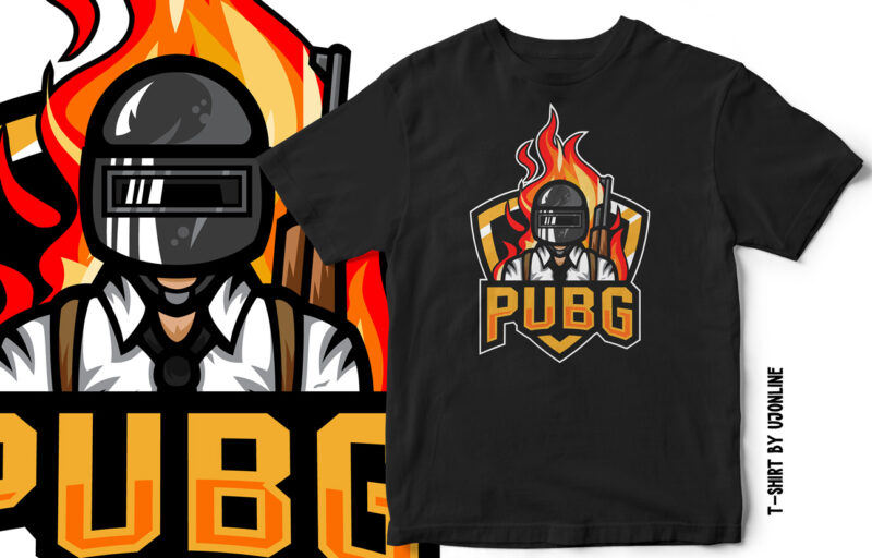 Pubg Game T-Shirt design Bundle, Gaming T-Shirt Designs, Pochinki, Players underground battle ground, Gaming, Game T-shirts, Chicken Dinner, Pubg Gang