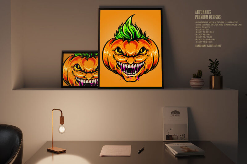 Halloween Joker Pumpkins