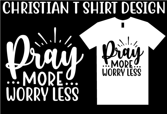 Christain SVG T shirt design Template