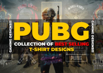 Pubg Game T-Shirt design Bundle, Gaming T-Shirt Designs, Pochinki, Players underground battle ground, Gaming, Game T-shirts, Chicken Dinner, Pubg Gang