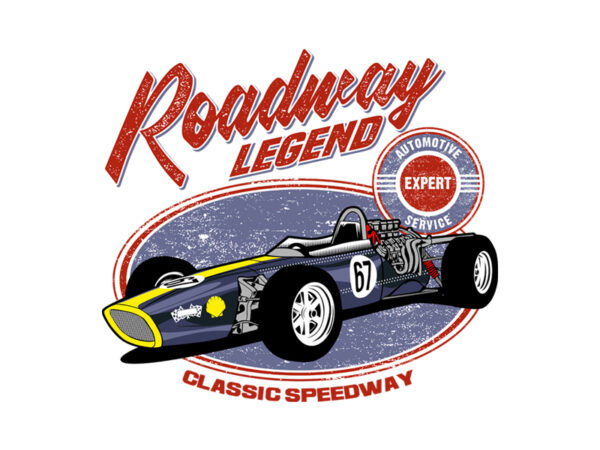 Roadway legend t shirt design online