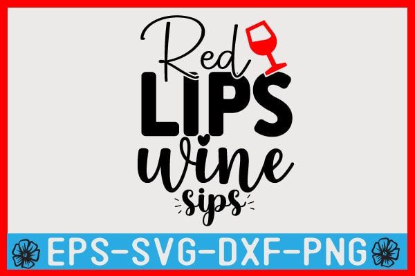 Wine SVG T shirt Design