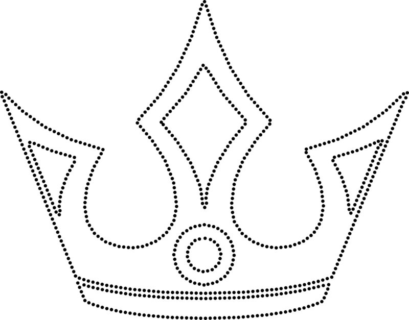 15 Rhinestone Crowns Bundle for commercial use