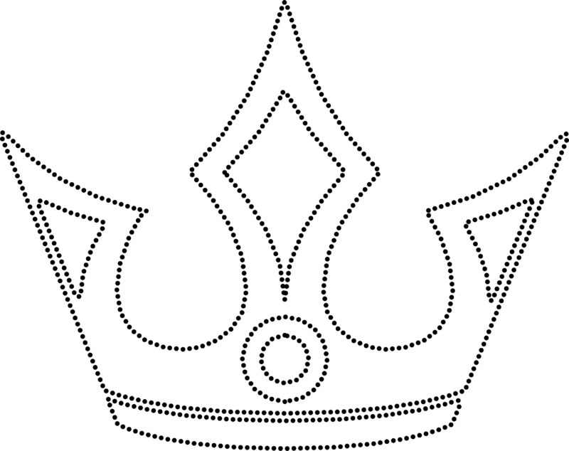 15 Rhinestone Crowns Bundle for commercial use