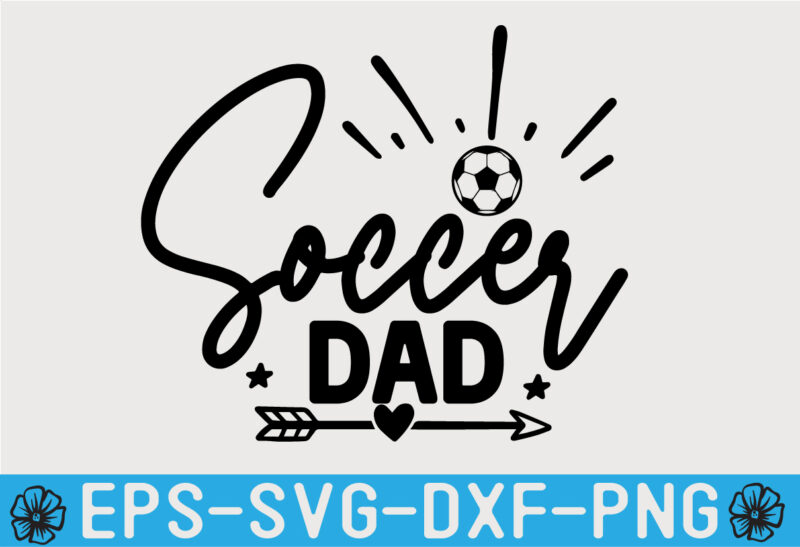 Soccer SVG T shirt Design Template