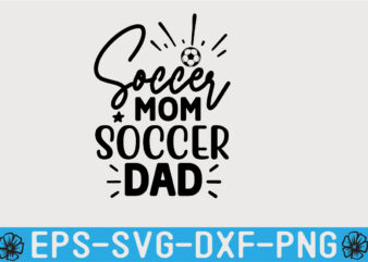 Soccer SVG T shirt Design Template