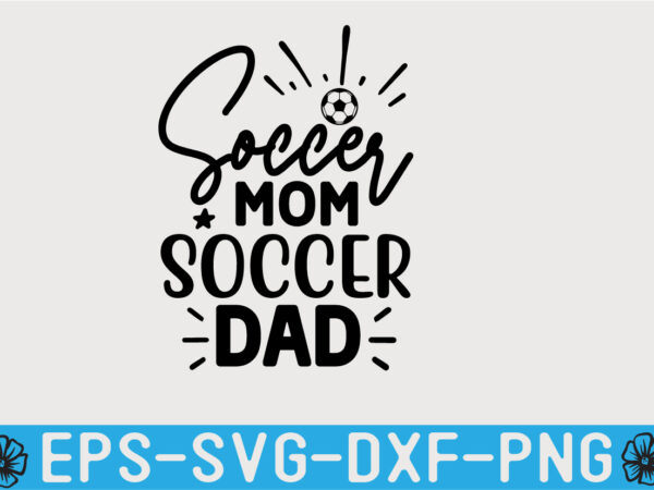 Soccer svg t shirt design template