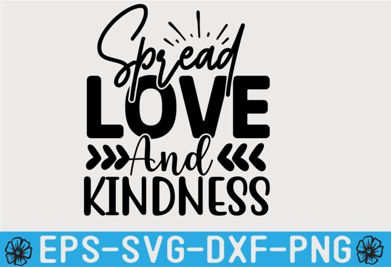 Kindness SVG T shirt Design Bundle