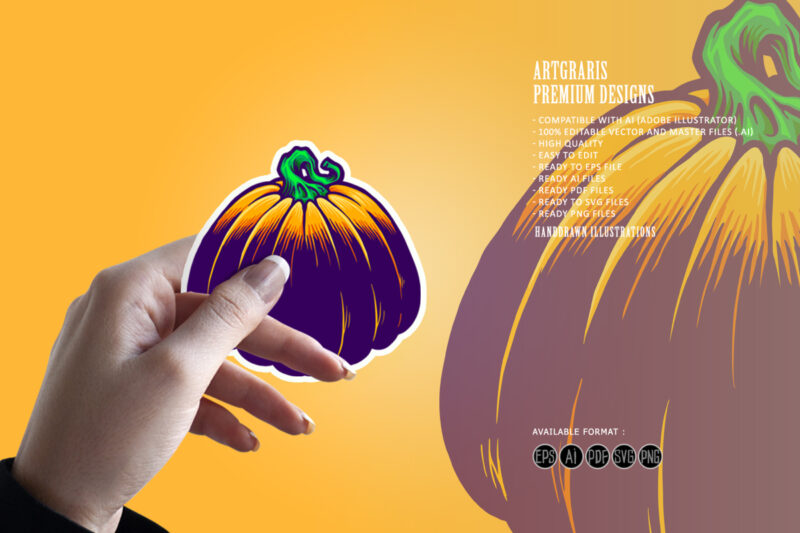 Jack O Lantern Pumpkins Illustrations