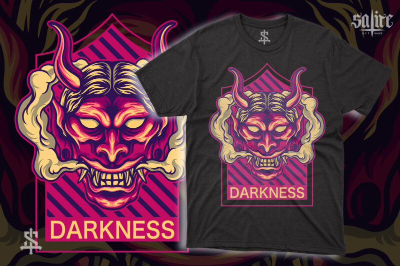 Darkness Oni Mask