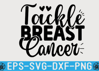 Breast Cancer SVG Design Template