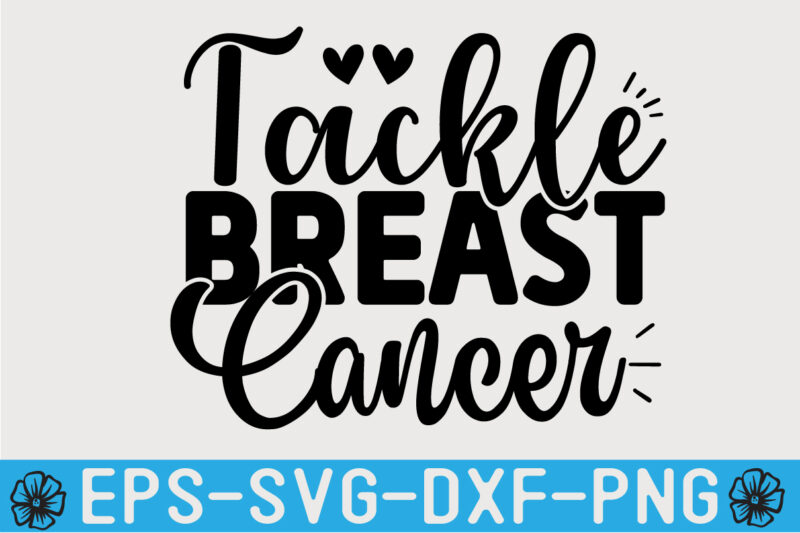 Breast Cancer SVG Design Template