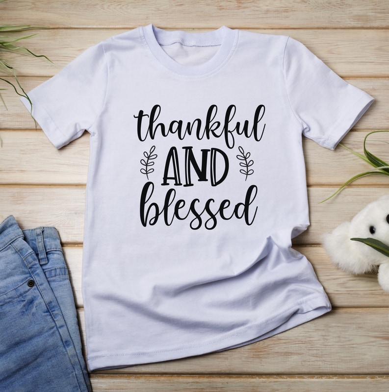 Thankfull and Blessed - Buy t-shirt designs