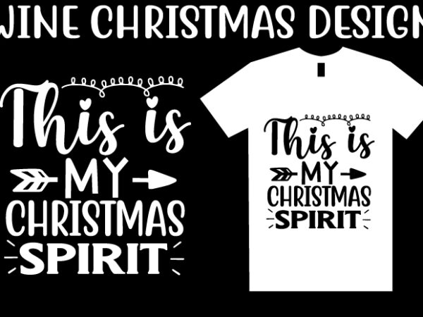 Wine christmas svg t shirt design
