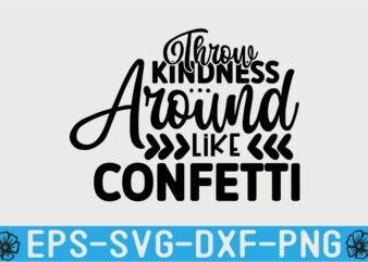 Kindness SVG T shirt Design Template