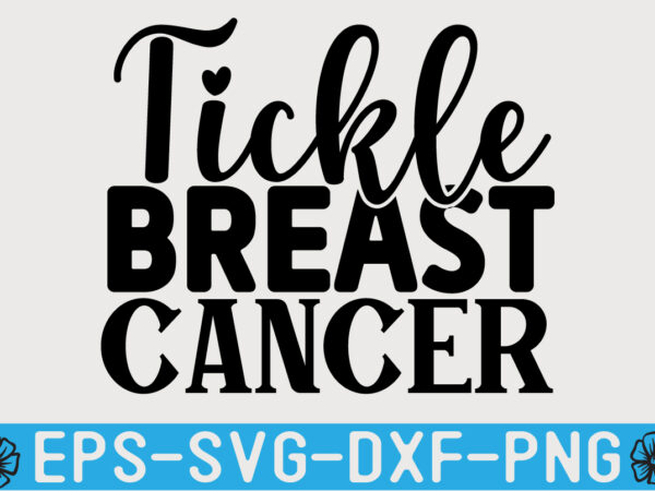Breast cancer svg design template