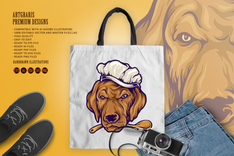 Pet Chef Dog Food Mascot