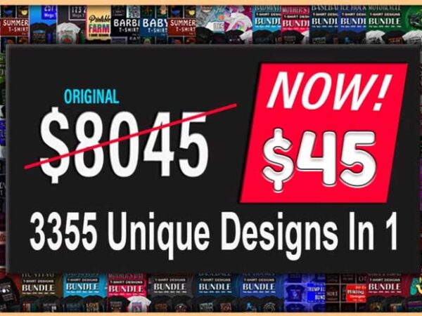 Unbelievable designs bundle – 99% off