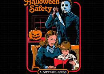 Michael Myers Halloween Safety Creepy Horror Sitter’s Png, Michael Myers Halloween Png, Michael Myers, Halloween Png, Halloween Vector, Halloween Horror