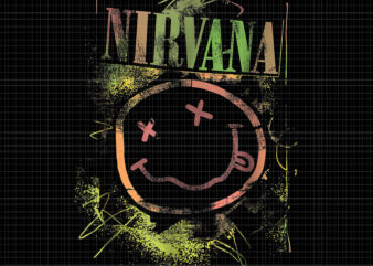 Vintage Nirvanas Smile Png, Nirvanas Png, Nirvanas Vector, Vintage Nirvanas