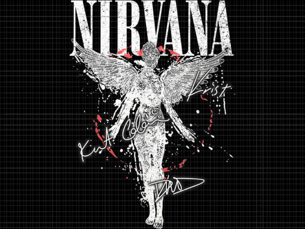 Vintage nirvanas smile png, nirvanas png, nirvanas vector, vintage nirvanas, vintage angel nirvanas art music rock band legend 80s 90s, vintage angel nirvanas