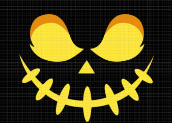 Halloween Spooky Svg, Halloween Pumpkin Head Face Scary Ghost, Halloween Pumpkin Svg, Pumpkin Funny Svg, Halloween Svg, Pumpkin Smile Svg