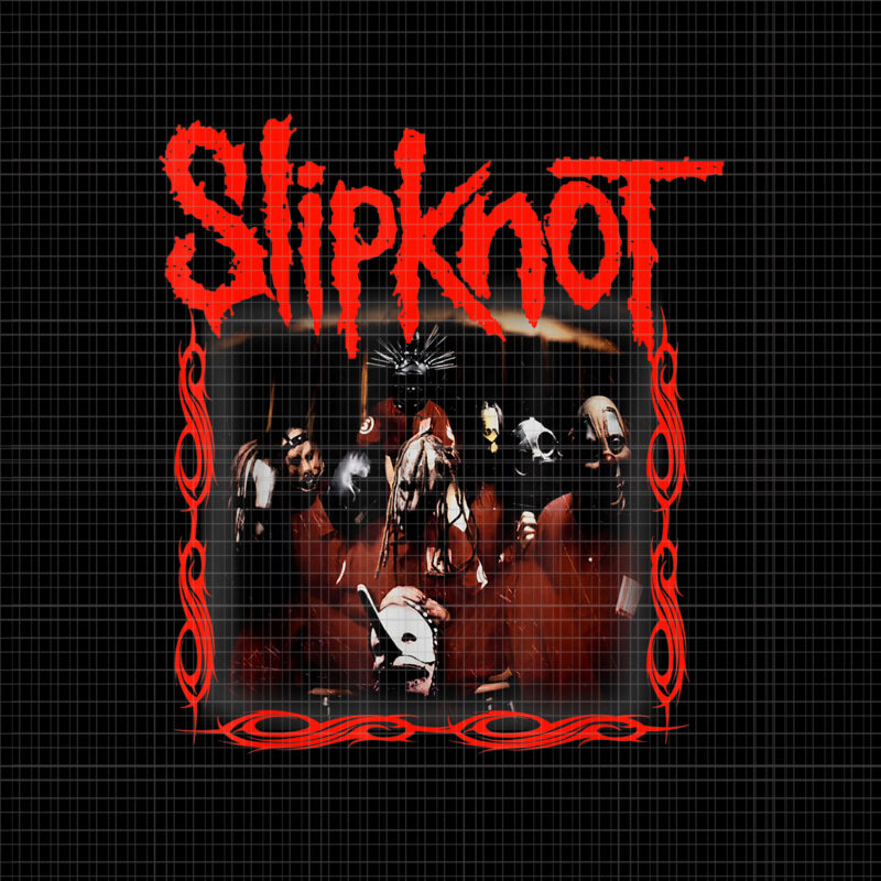 Slipknot Band Halloween Png, Slipknot Band, Slipknot Vintage Png, Halloween  Png - Buy t-shirt designs