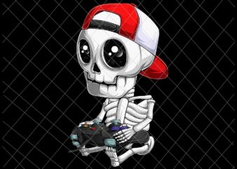Skeleton Halloween Video Gamer Svg, Skeleton Svg, Skeleton Gamer Svg, Skeleton Halloween Svg