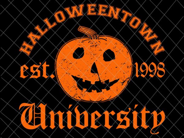 Halloweentown university 1998 svg, funny halloween 1998 svg, halloween university svg, pumpkin 1998 university graphic t shirt