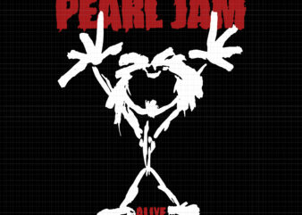 Pearls Jams Alive Svg, 90’s Music, Jam Alive Logo t shirt illustration