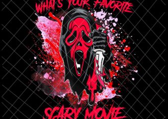 Ghostface Scream Halloween Png, What’s Your Favorite Scary Movie Png, Ghostface Halloween Png