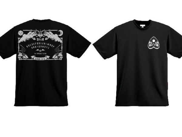 Ouija cartoonstyle t shirt design online