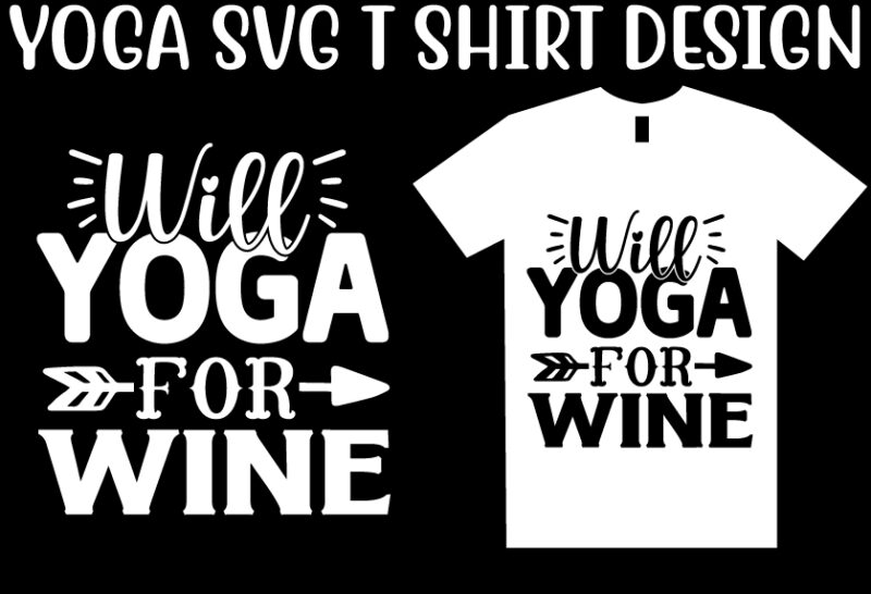 Yoga T shirt Design Bundle